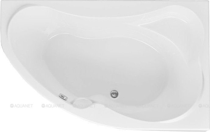Акриловая ванна Aquanet Capri 160*100 R с ручкой