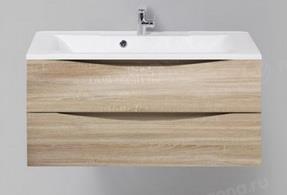 Тумба с раковиной BelBagno Stile Moderno Marino 100 Rovere Bianco