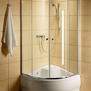 Душевой уголок Radaway Classic A900 стекло фабрик, профиль хром 90*90*170 без поддона