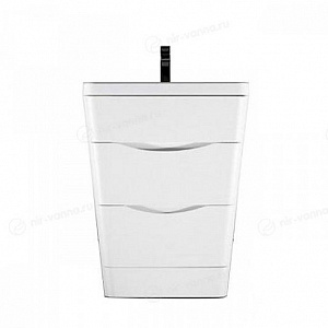 Тумба с раковиной BelBagno Stile Moderno Piramide 65 Bianco Lucido