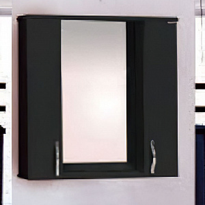 Зеркало-шкаф Corozo Корсика 85 черное