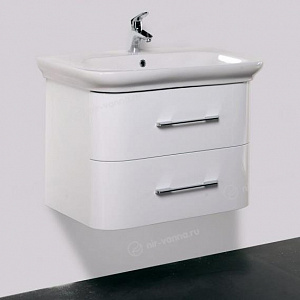 Тумба с раковиной BelBagno Stile Moderno Alpina 80 Bianco Lucido
