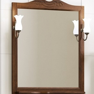 Зеркало Opadiris Клио 70 антикварный орех без светильников