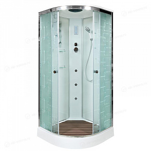 Душевая кабина Deto ЕМ1510 100*100*220 с гидромассажем и электрикой