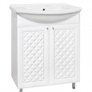 Тумба с раковиной Style Line Канна 75 Люкс белая