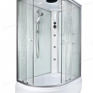 Душевая кабина Deto ЕМ4512 120*80*220 R с гидромассажем и электрикой