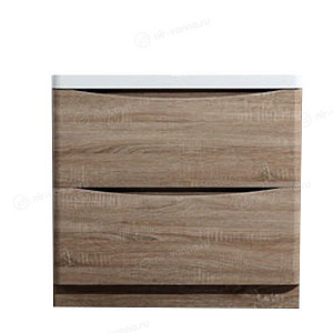 Тумба с раковиной BelBagno Stile Moderno Ancona-N 60 Rovere Bianco напольная