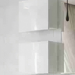 Шкаф Corozo Хилтон 40 подвесной, белый