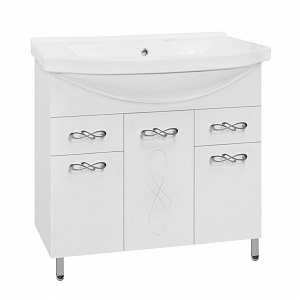 Тумба с раковиной Style Line Венеция 90 белая