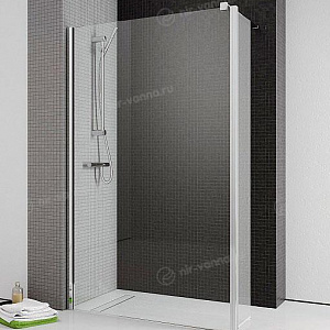 Душевая перегородка Radaway Eos II Walk-in 100L прозрачное стекло 98,5-99,5*197 свободный вход