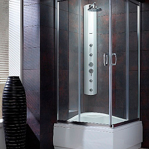Душевой уголок Radaway Premium Plus C 1700 стекло фабрик 90*90*170 без поддона
