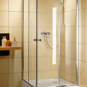 Душевой уголок Radaway Classic C900 графитовое стекло, профиль хром 90*90*185 без поддона