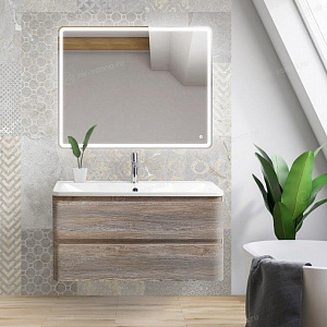 Тумба с раковиной BelBagno Stile Moderno Albano 90 Pino Scania