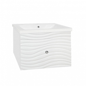 Тумба с раковиной Style Line Вероника 80 Plus белая