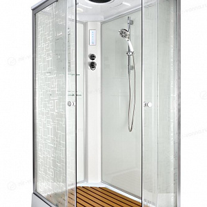 Душевая кабина Deto ЕМ1512 120*80*220 L с электрикой