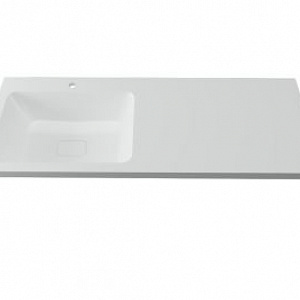 Полувстраиваемая раковина Madera Kamilla 110*48 L для установки над стиральной машиной