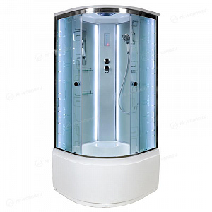 Душевая кабина Deto ЕМ4590 90*90*220 с подсветкой