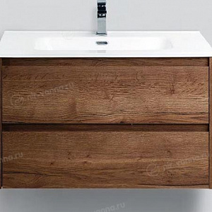 Тумба с раковиной BelBagno Stile Moderno Kraft 80 Rovere Tabacco