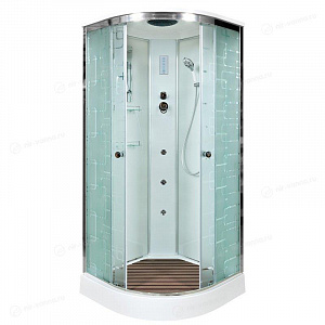 Душевая кабина Deto ЕМ1590 90*90*220 с гидромассажем и электрикой