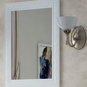 Зеркало Corozo Классика 60 белое