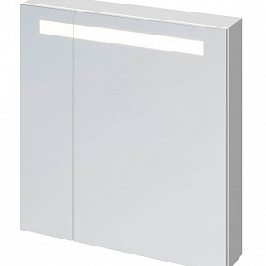 Зеркало-шкаф Cersanit Melar 70 белый глянец с подсветкой