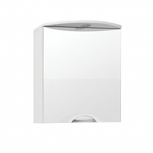 Зеркальный шкаф Style Line Жасмин-2 60/С Люкс белый с подсветкой