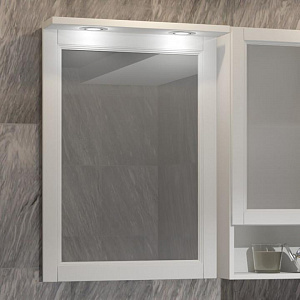 Зеркало Opadiris Клио 56 белое