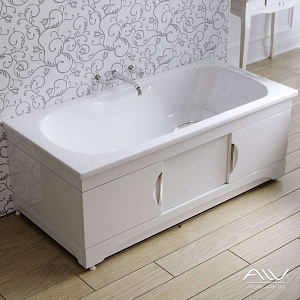 Экран под ванну Monaco 180 раздвижной белый