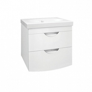Тумба с раковиной Style Line Жасмин-2 60 Люкс Plus белая