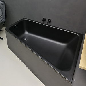 Ванна стальная Bette Space L 170*130*42 с шумоизоляцией, правосторонняя, черная