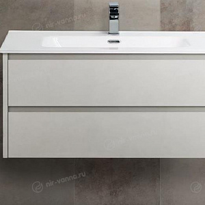 Тумба с раковиной BelBagno Stile Moderno Kraft 100 Pietra Bianca