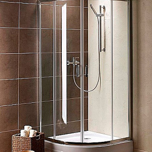 Душевой уголок Radaway Premium Plus A 190 сатиновое стекло 80*80*190 без поддона