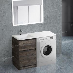 Тумба с раковиной BelBagno Stile Moderno Kraft LVD 580/1200 L под стиральную машину Pino Pasadena
