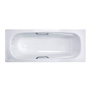 Ванна стальная BLB Universal HG 150*75*32 с отверстиями для ручек